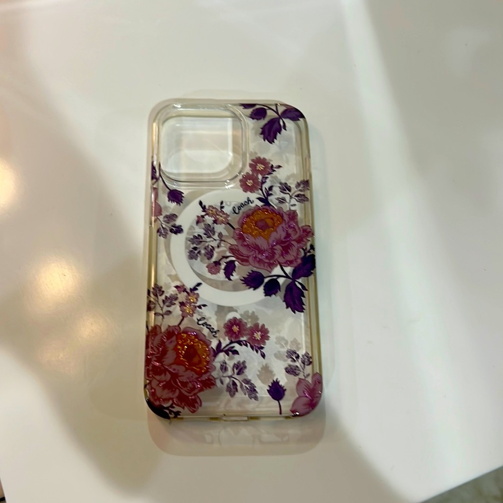 Coach iPhone 13 pro case